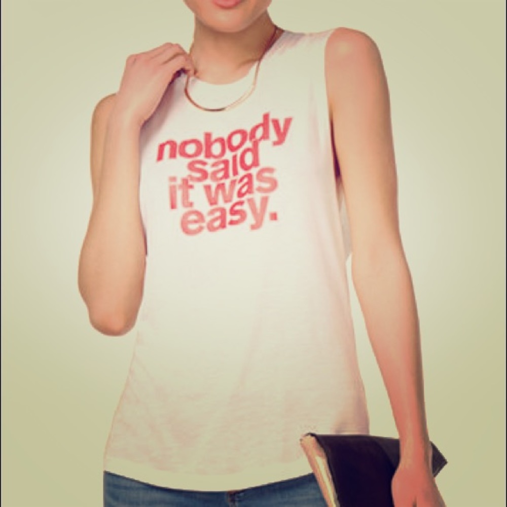 CHRLDR muscle tee tank